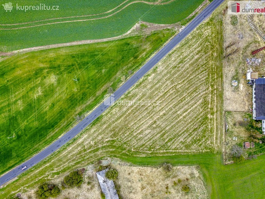 Prodej  stavebního pozemku 901 m^2 Krásný Dvůr, Krásný Dvůr 