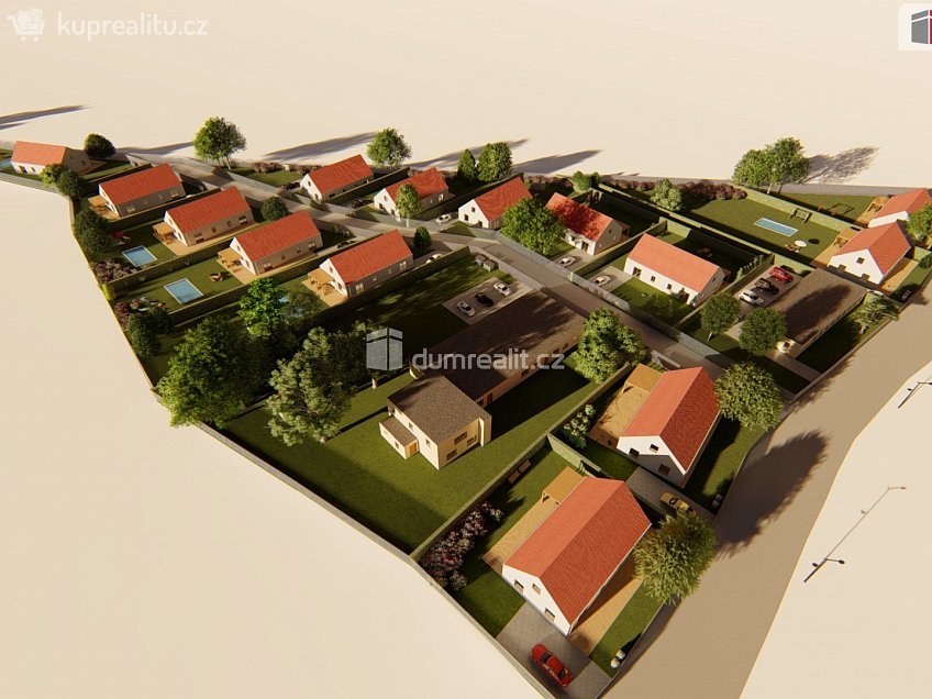 Prodej  stavebního pozemku 901 m^2 Krásný Dvůr, Krásný Dvůr 