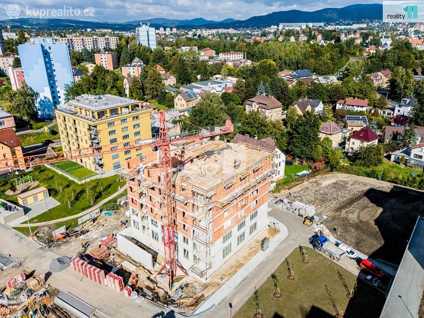 Prodej bytu 1+kk 40 m^2 Švermova, Liberec 