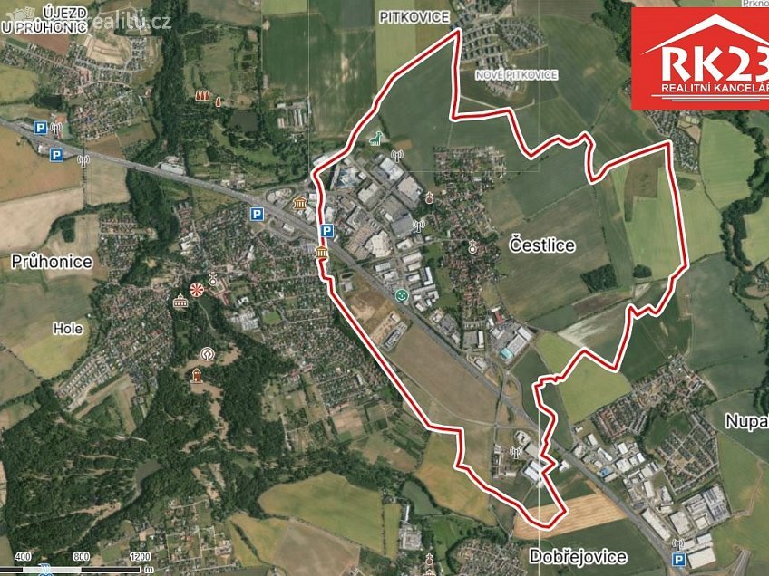 Pronájem  obchodních prostor 36 m^2 Čestlice, Čestlice 