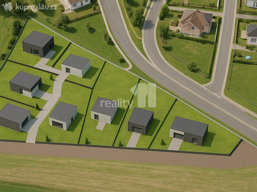 Prodej  stavebního pozemku 7185 m^2 Močovice, Močovice 