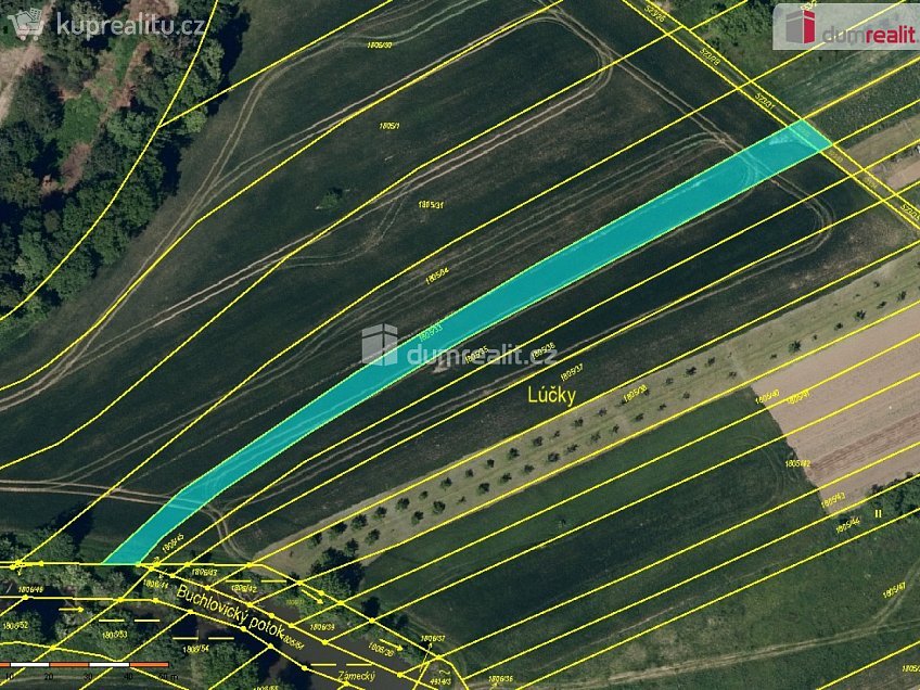 Prodej  stavebního pozemku 1515 m^2 Buchlovice, Buchlovice 