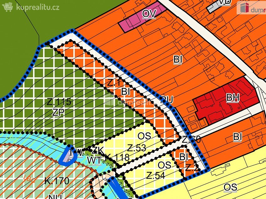 Prodej  stavebního pozemku 1515 m^2 Buchlovice, Buchlovice 