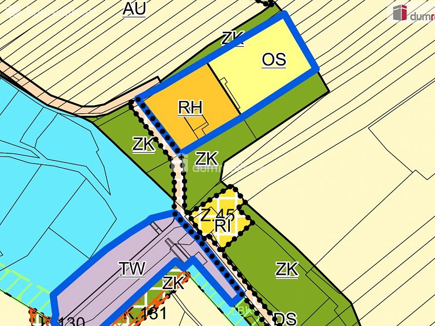 Prodej  stavebního pozemku 750 m^2 Buchlovice, Buchlovice 