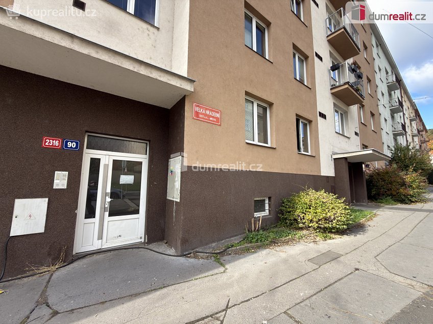 Pronájem bytu 1+kk 44 m^2 Velká Hradební, Ústí nad Labem 