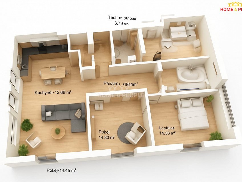 Prodej  rodinného domu 123 m^2 Zahradní, Dobříš 