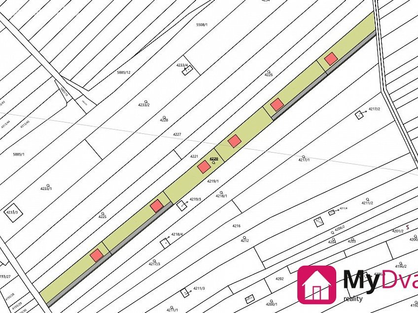 Prodej  stavebního pozemku 1790 m^2 Znojmo, Znojmo 
