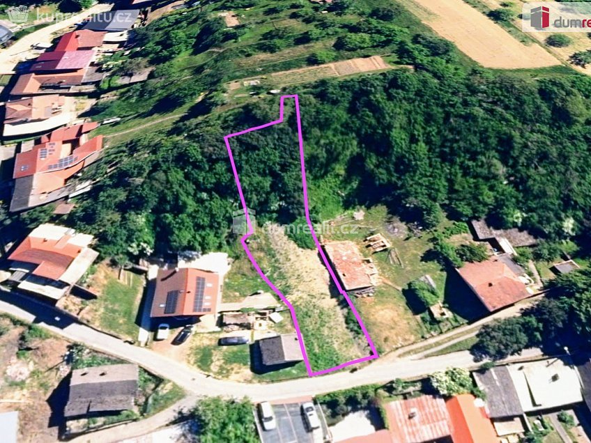 Prodej  stavebního pozemku 644 m^2 Pod Kopcem, Uherské Hradiště 