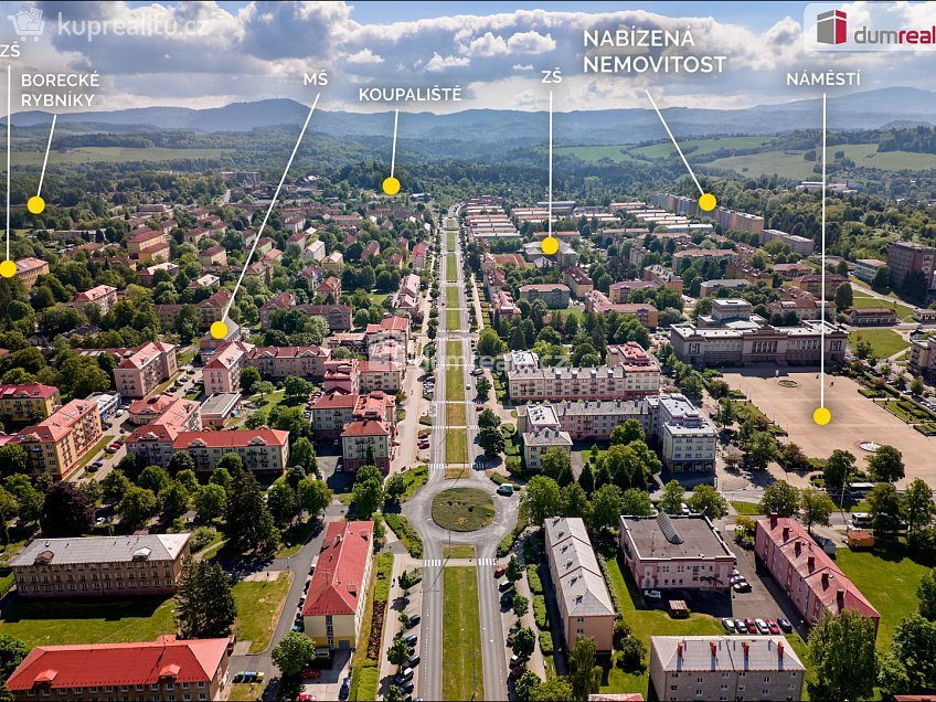 Prodej bytu 3+1 75 m^2 Lidická, Ostrov 