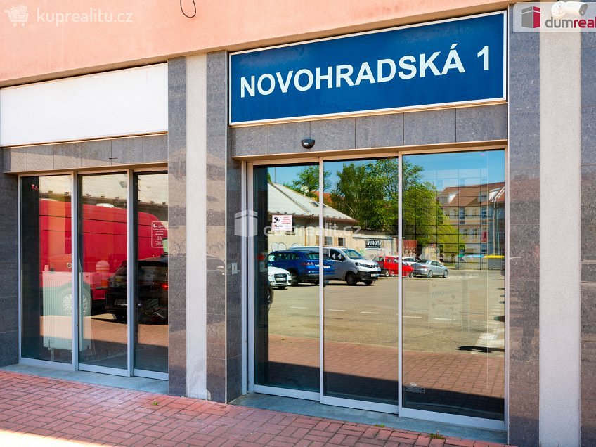 Pronájem bytu 1+kk 17 m^2 Novohradská, České Budějovice 