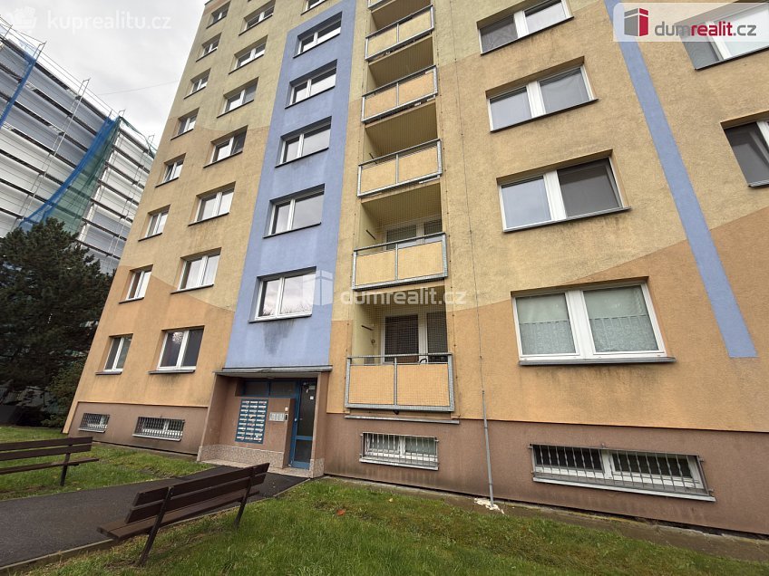 Pronájem bytu 2+kk 40 m^2 Brandtova, Ústí nad Labem 