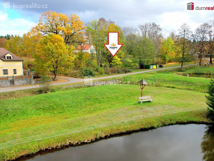 Prodej  stavebního pozemku 634 m^2 Nová Bystřice, Nová Bystřice 