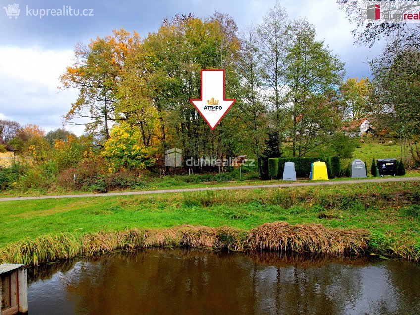 Prodej  stavebního pozemku 634 m^2 Nová Bystřice, Nová Bystřice 