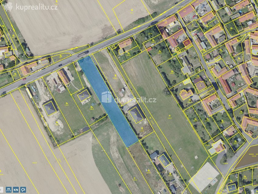 Prodej  stavebního pozemku 2295 m^2 Oleška, Oleška 