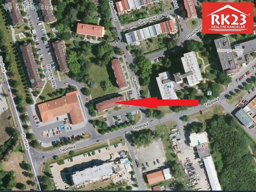 Prodej bytu 2+1 46 m^2 Kubelíkova 805, Mariánské Lázně 