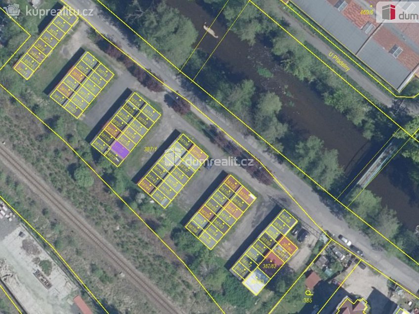 Prodej  garáže 21 m^2 Tepelská, Mariánské Lázně 