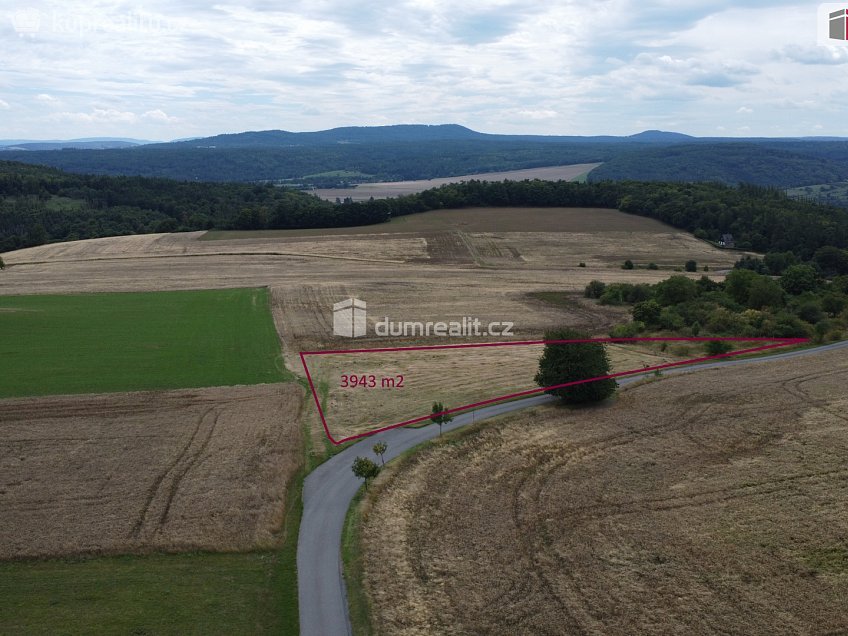 Prodej  pozemku 3943 m^2 Sýkořice, Sýkořice 