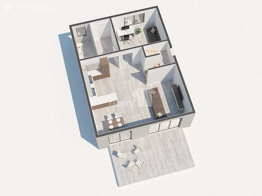 Prodej  rodinného domu 125 m^2 V průhonu, Zvěřínek 