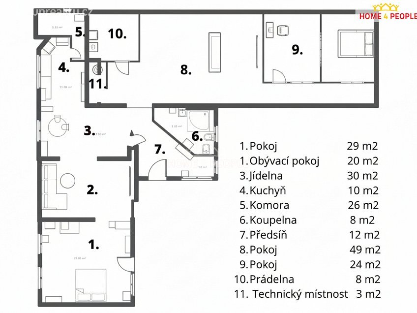Prodej  rodinného domu 220 m^2 Číčenice, Číčenice 