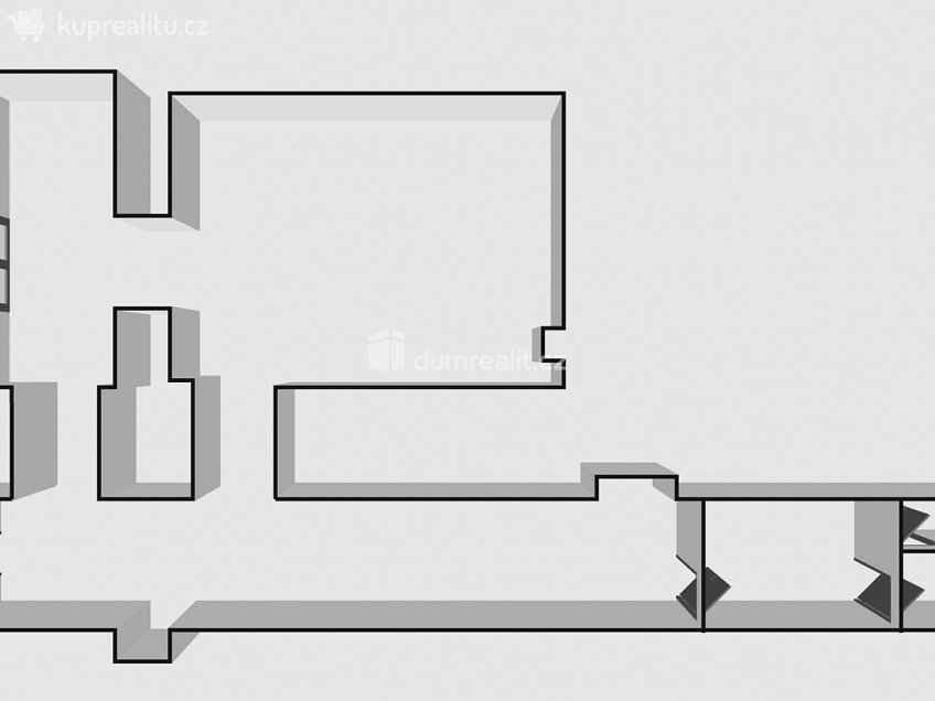 Pronájem  obchodních prostor 93 m^2 Nádražní, Brno 