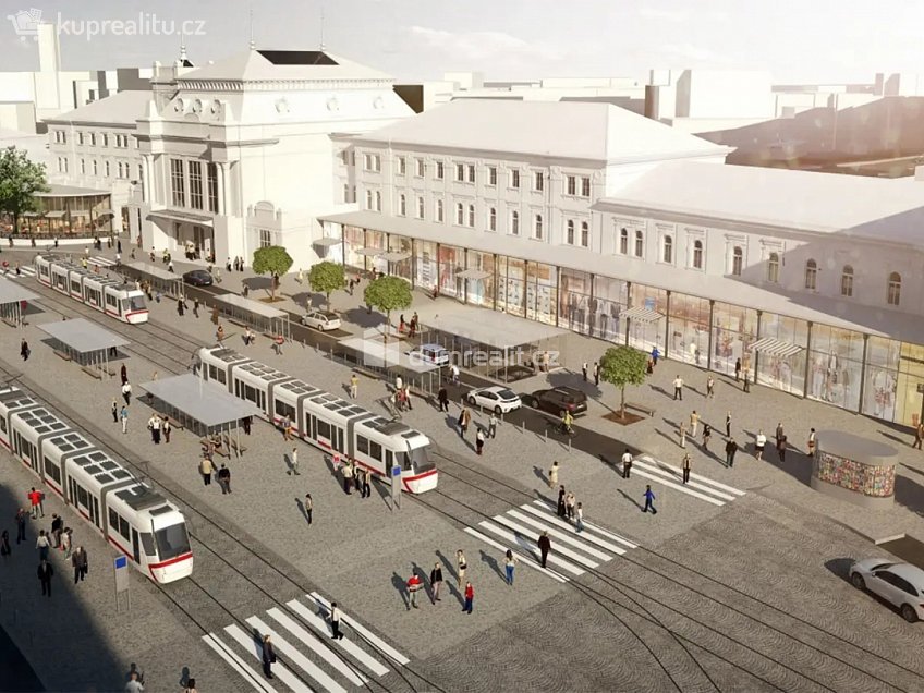 Pronájem  obchodních prostor 93 m^2 Nádražní, Brno 