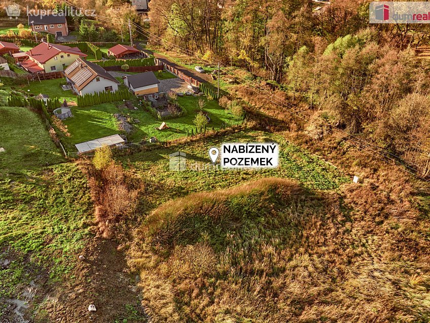 Prodej  stavebního pozemku 1003 m^2 Sadov, Sadov 