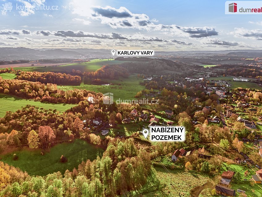 Prodej  stavebního pozemku 1003 m^2 Sadov, Sadov 