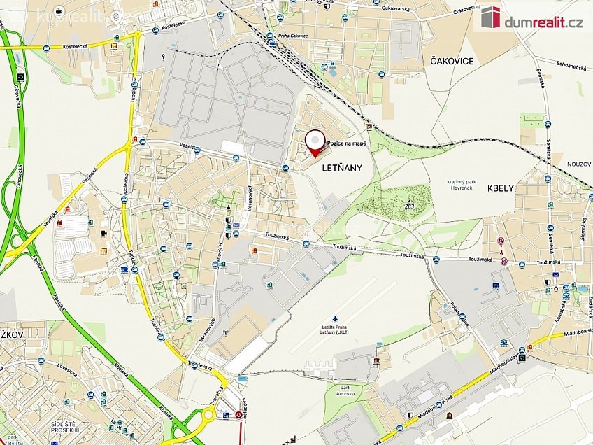 Prodej bytu 1+kk 37 m^2 Kadečkové, Praha 18 