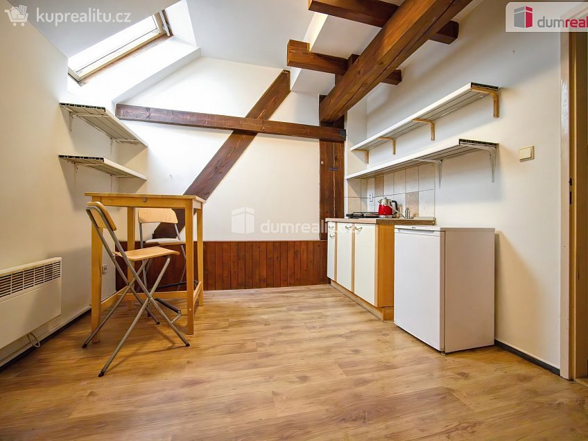 Pronájem bytu 1+kk 16 m^2 Hlavní, Neratovice 