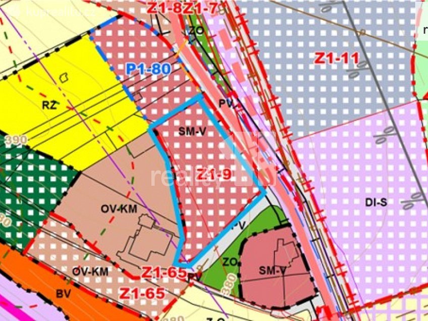 Prodej  stavebního pozemku 1207 m^2 Robinson, Písek 