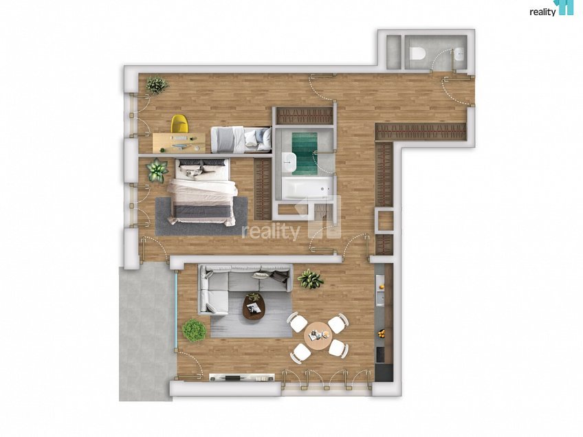 Prodej bytu 3+kk 88 m^2 Švermova, Liberec 