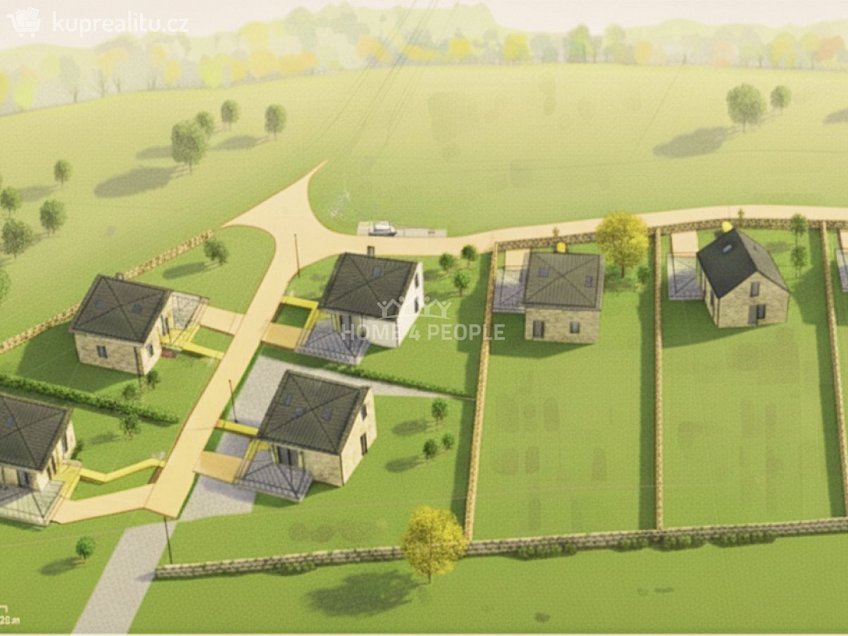 Prodej  stavebního pozemku 735 m^2 Český Krumlov, Český Krumlov 