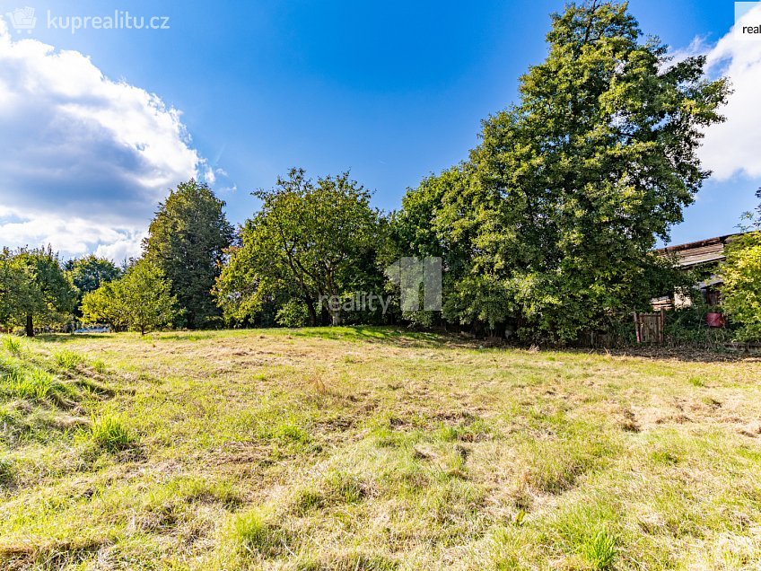 Prodej  stavebního pozemku 1180 m^2 Ovesná Lhota, Ovesná Lhota 