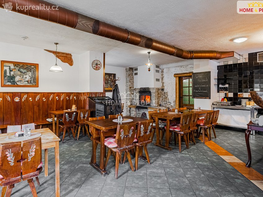 Prodej  ubytovacího zařízení 350 m^2 Nové Hamry, Nové Hamry 