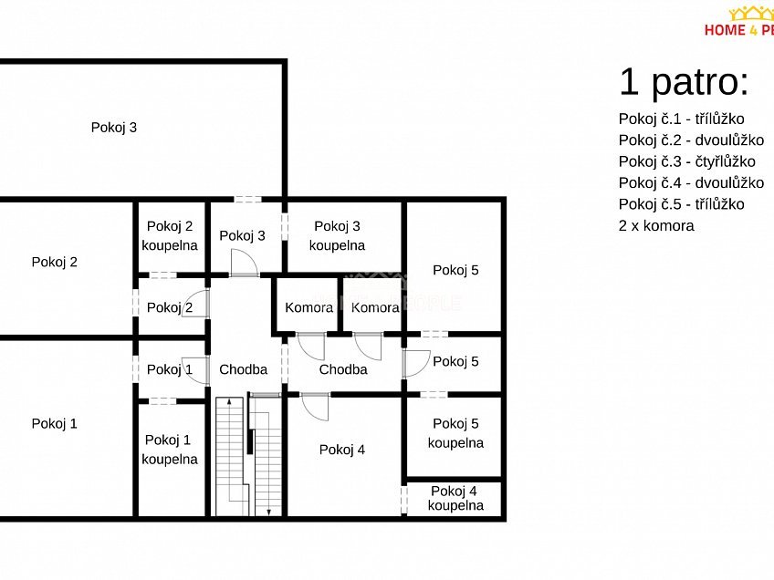 Prodej  ubytovacího zařízení 350 m^2 Nové Hamry, Nové Hamry 
