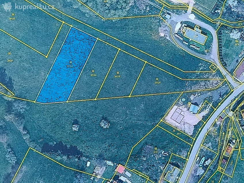 Prodej  stavebního pozemku 1819 m^2 Heřmanov, Heřmanov 
