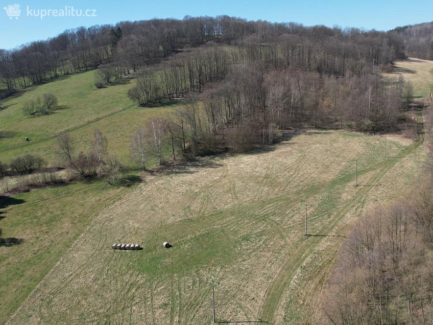 Prodej  stavebního pozemku 4050 m^2 Heřmanov, Heřmanov 