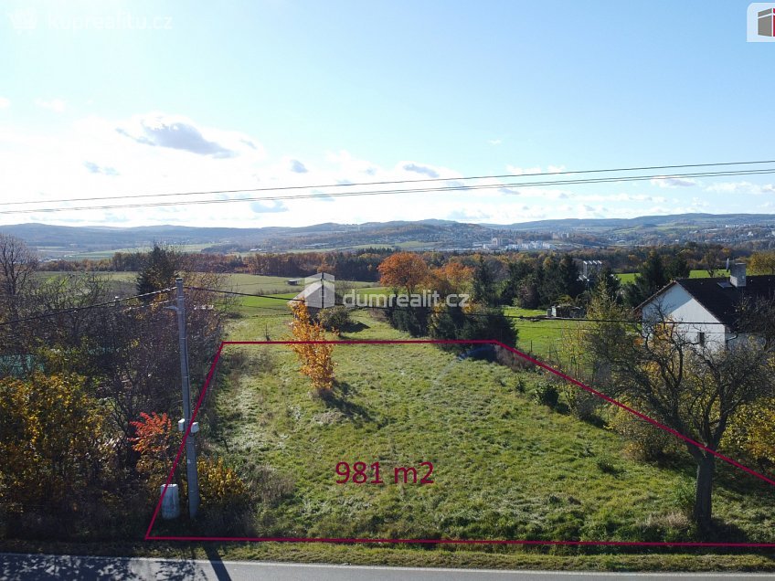 Prodej  stavebního pozemku 981 m^2 Lochovice, Lochovice 