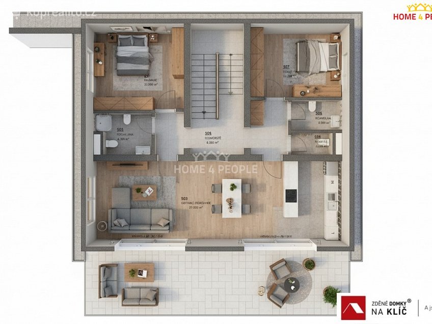 Prodej  domu na klíč 175 m^2 Mlýnská, Luhačovice 