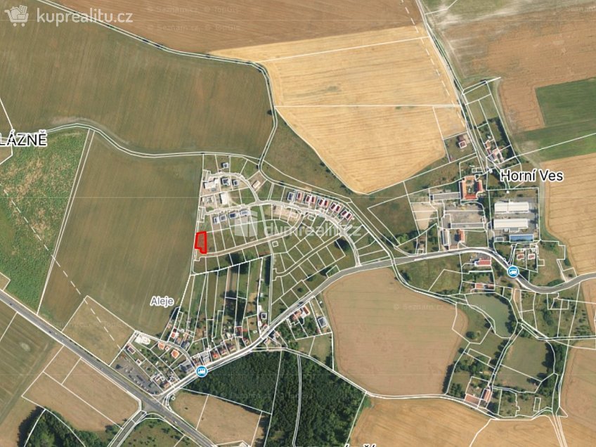 Prodej  stavebního pozemku 792 m^2 Třebeň, Třebeň 