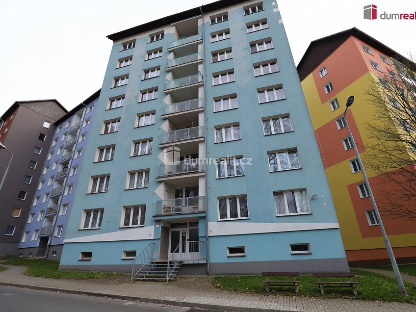 Pronájem bytu 1+1 40 m^2 Dlouhá, Aš 