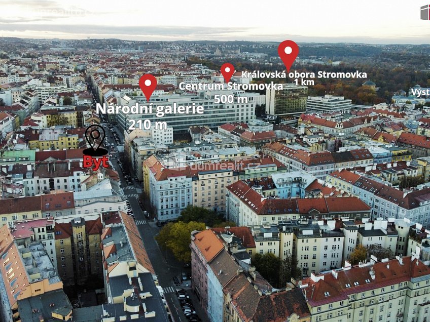 Prodej bytu 3+1 90 m^2 Janovského, Praha 7 