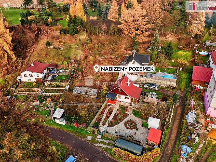 Prodej  zahrady 1025 m^2 Dalovice, Dalovice 
