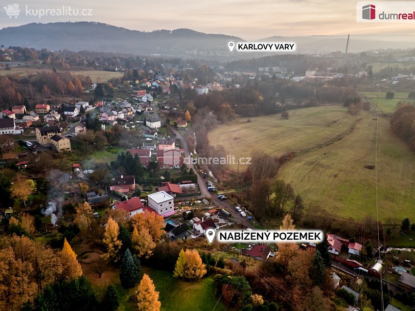 Prodej  zahrady 1025 m^2 Dalovice, Dalovice 