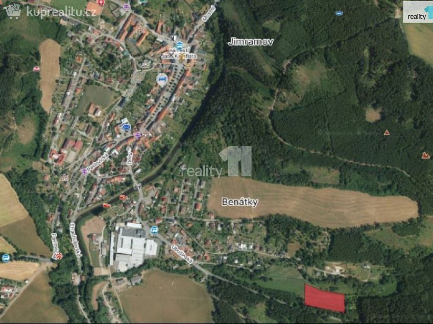 Prodej  louky 11779 m^2 Jimramov, Jimramov 