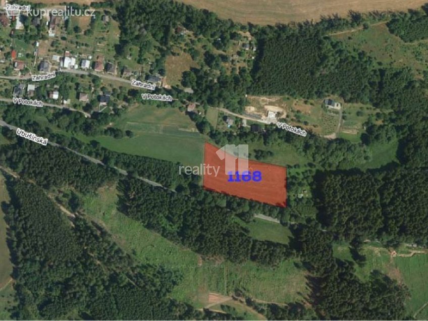 Prodej  louky 11779 m^2 Jimramov, Jimramov 