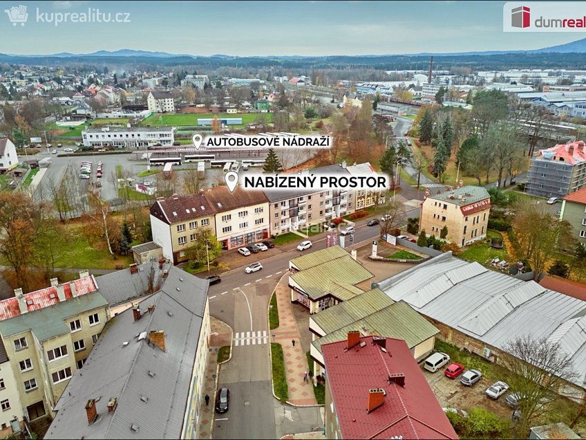 Prodej  obchodních prostor 176 m^2 Bulharská, Česká Lípa 