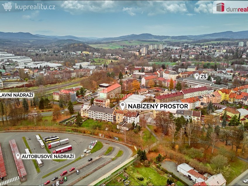 Prodej  obchodních prostor 176 m^2 Bulharská, Česká Lípa 