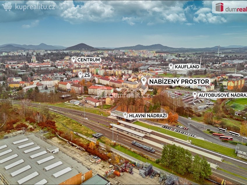 Prodej  obchodních prostor 176 m^2 Bulharská, Česká Lípa 