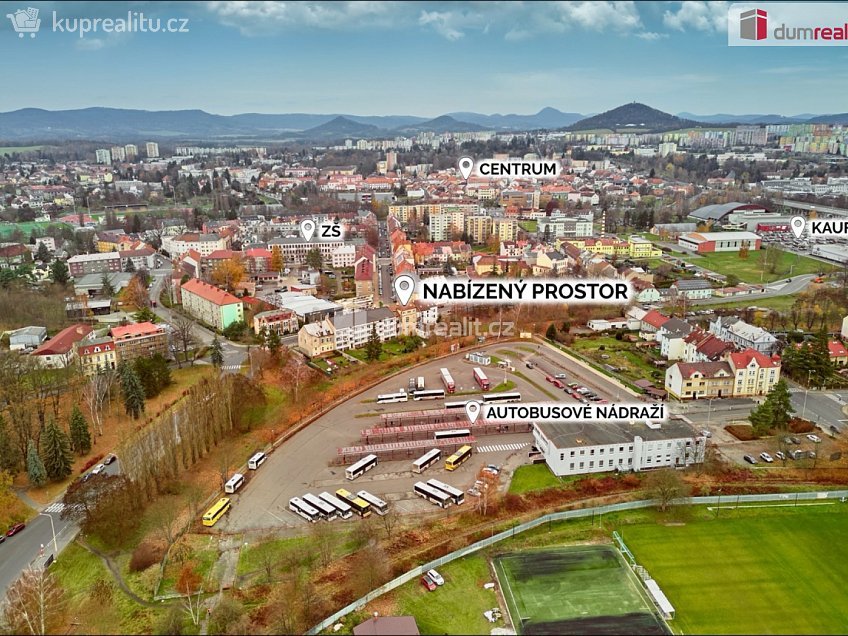 Prodej  obchodních prostor 176 m^2 Bulharská, Česká Lípa 